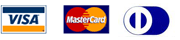 Visa, Mastercard, Diners Club